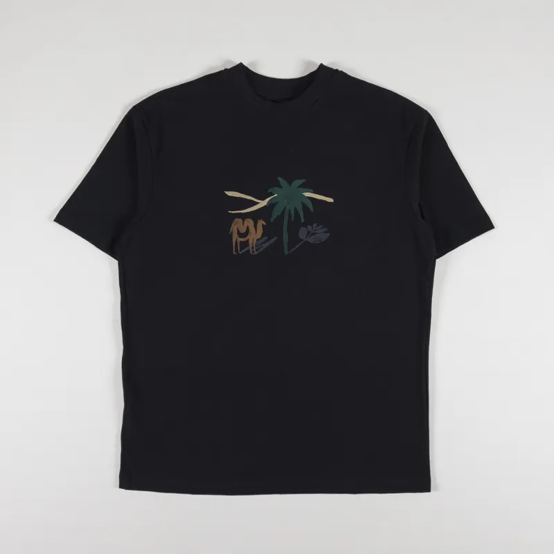 Magenta Desert T Shirt Black