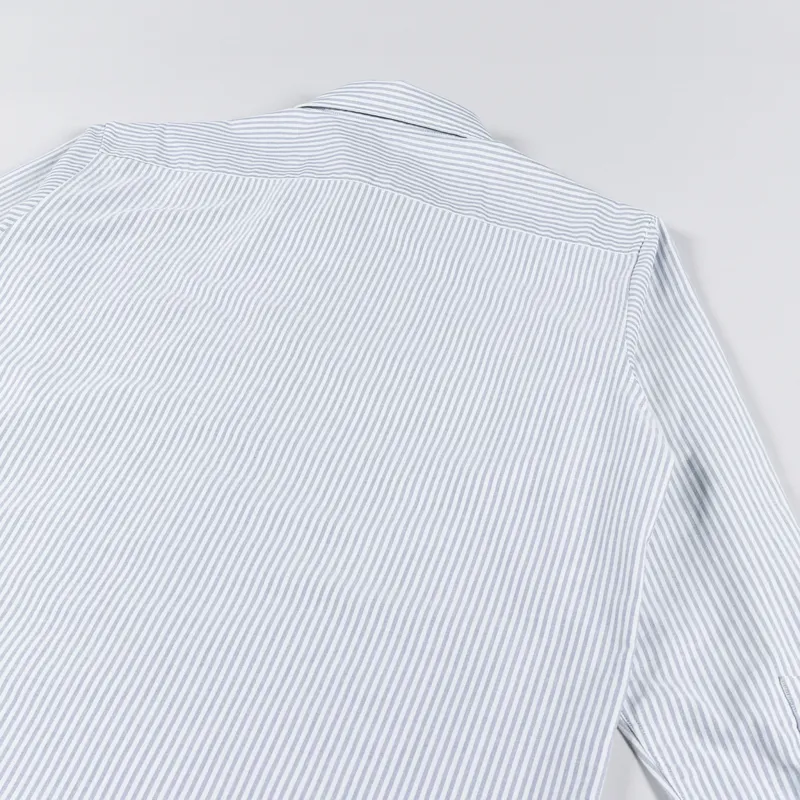 Palmes Tennis Society Deuce Oxford Shirt Blue Stripe-3