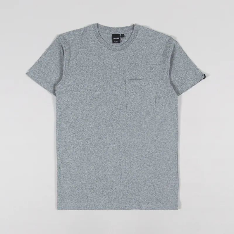 Deus Ex Machina 2 Pack T Shirt Athletic Grey-2