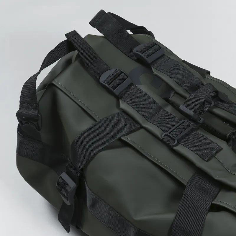 Rains Waterproof 56L Duffel Bag Green