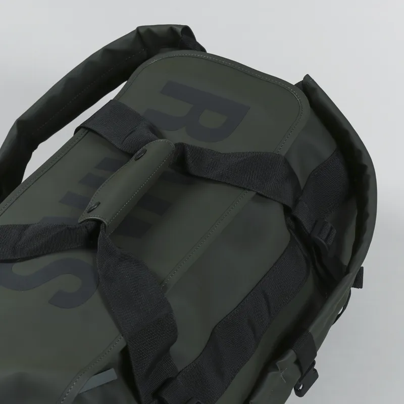 Rains 34L Waterproof Duffel Bag Small Green