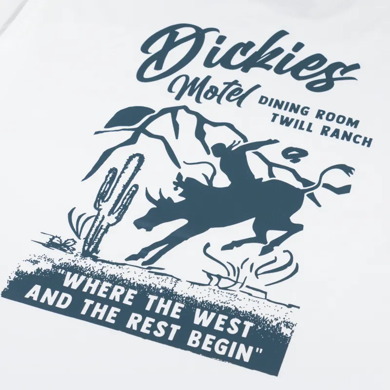 Dickies Dighton T Shirt White-4