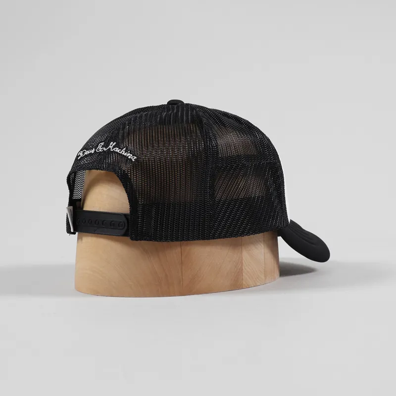 Deus Ex Machina Diamond Trucker Cap Black White-1