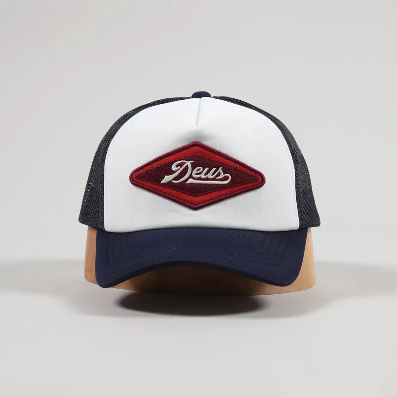 Deus Ex Machina Diamond Trucker Cap Navy-2