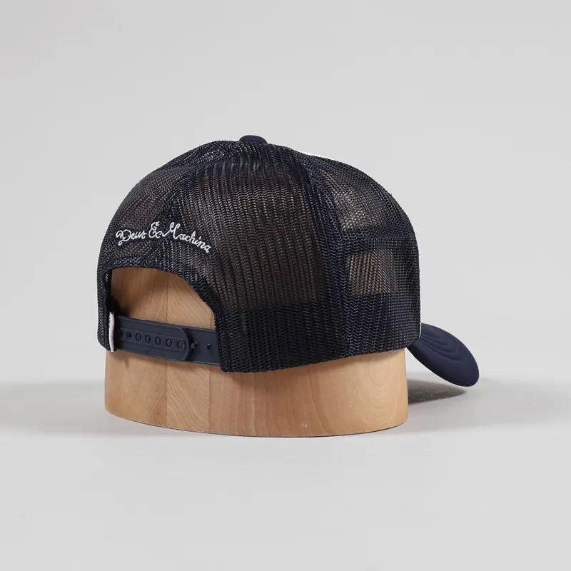 Deus Ex Machina Diamond Trucker Cap Navy-1