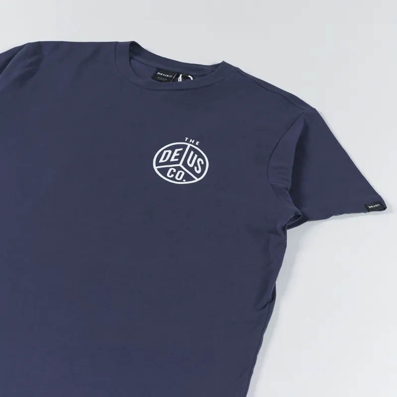 Deus Ex Machina Dice T Shirt Navy-3