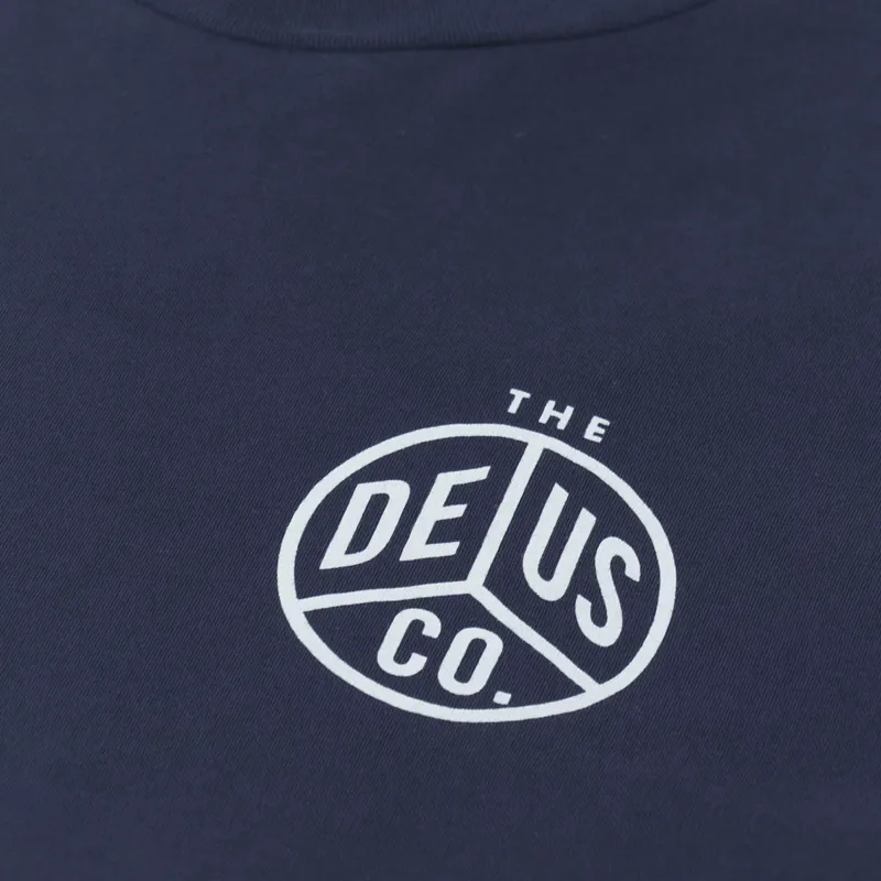 Deus Ex Machina Dice T Shirt Navy-5