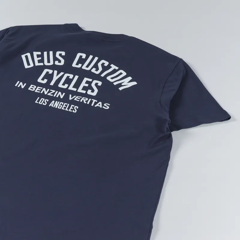 Deus Ex Machina Dice T Shirt Navy-2