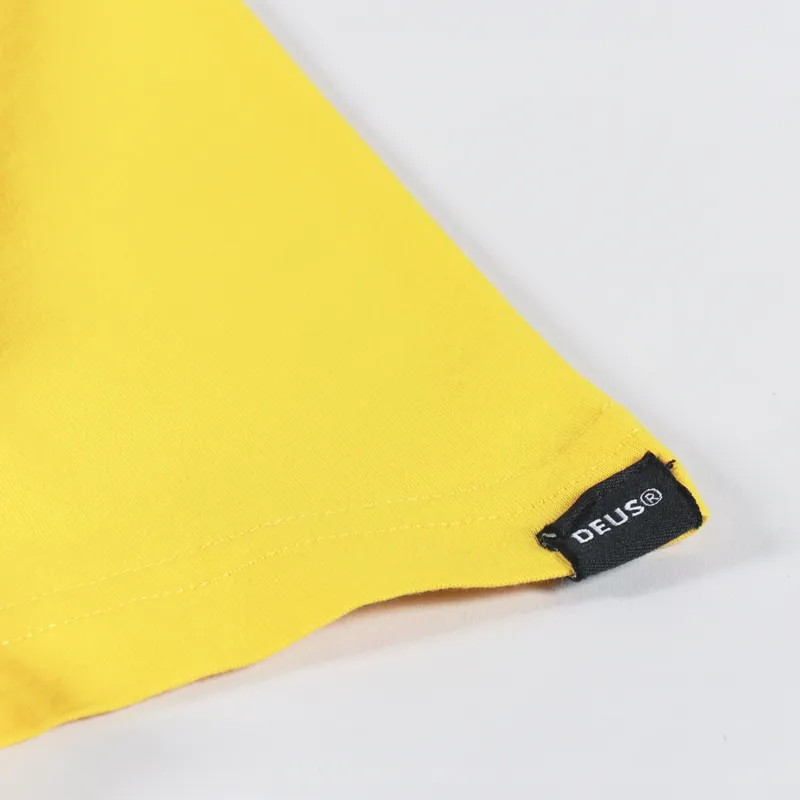 Deus Ex Machina Dice T Shirt Spectra Yellow-6