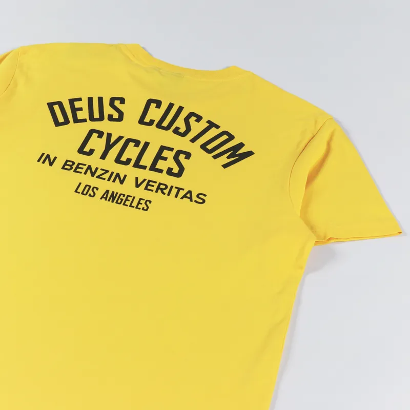 Deus Ex Machina Dice T Shirt Spectra Yellow-2
