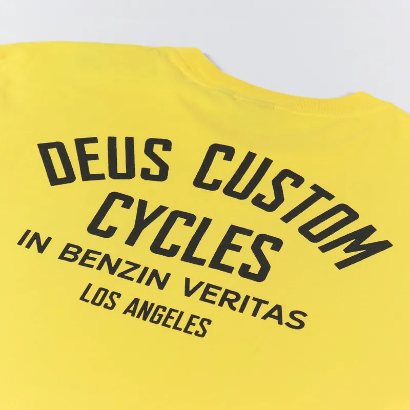 Deus Ex Machina Dice T Shirt Spectra Yellow-4