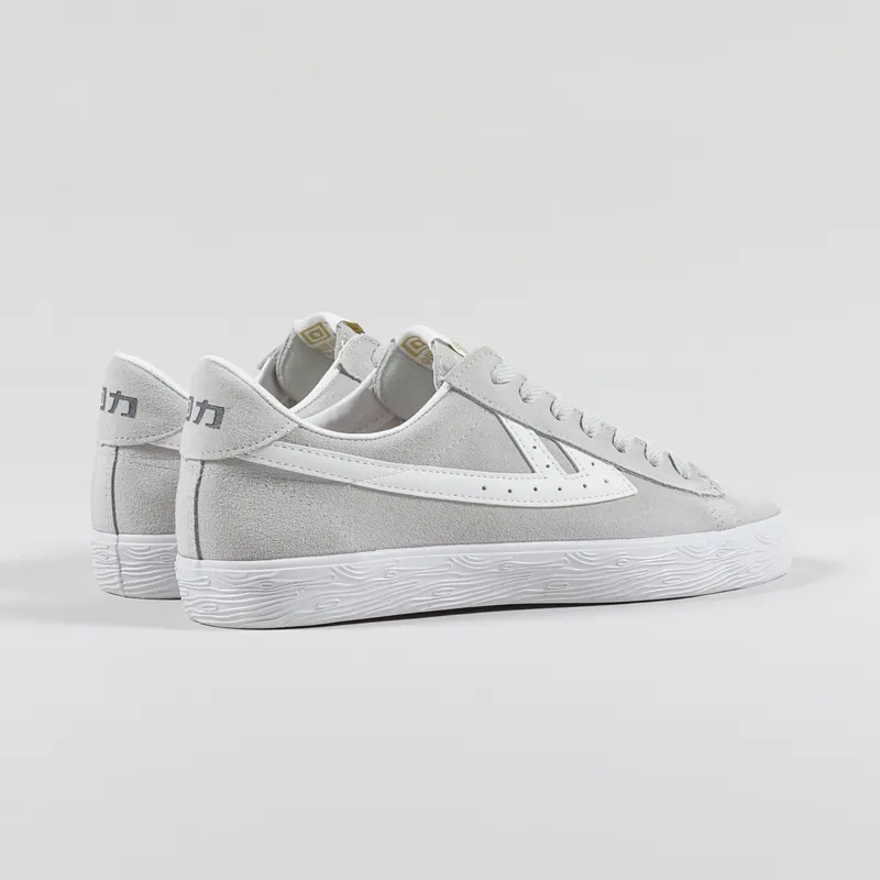 Warrior Shanghai Dime Suede Shoes Grey White-3