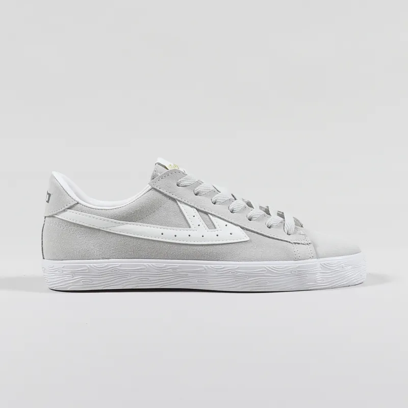 Warrior Shanghai Dime Suede Shoes Grey White-4