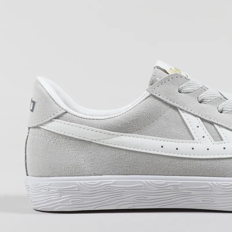 Warrior Shanghai Dime Suede Shoes Grey White-5