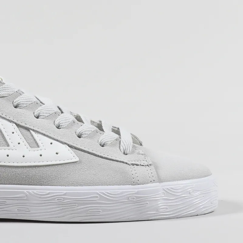 Warrior Shanghai Dime Suede Shoes Grey White-6