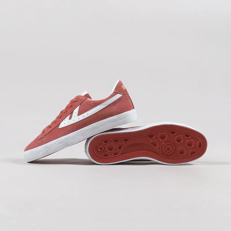 Warrior Shanghai Dime Suede Shoes Salmon White-1