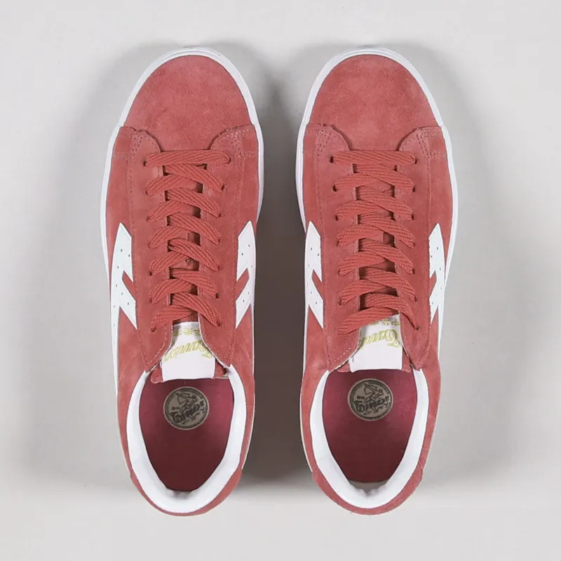 Warrior Shanghai Dime Suede Shoes Salmon White-3