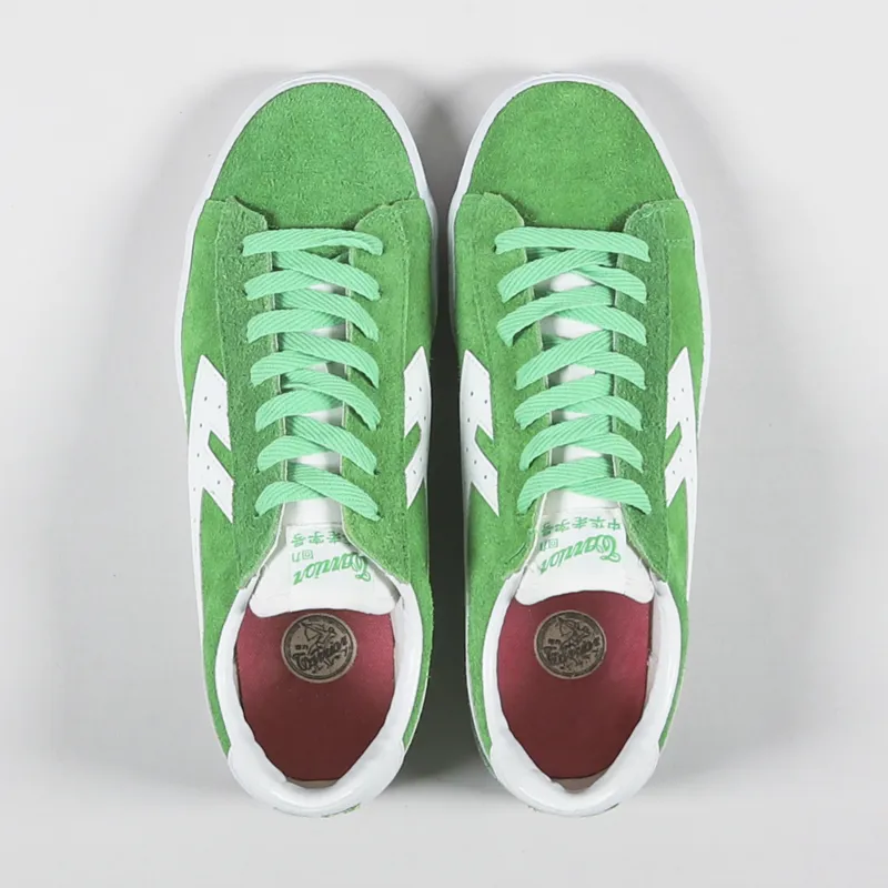 Warrior Shanghai Dime Suede Canvas Shoes Green White-1
