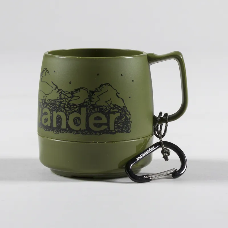 And Wander Dinex Mug Khaki