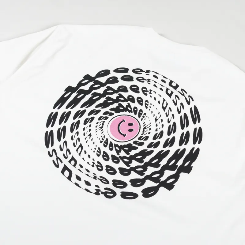 Deus Ex Machina Dizzy T Shirt Vintage White-5