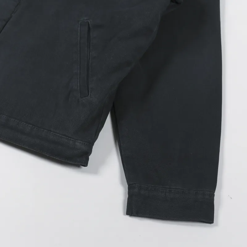 Dickies Duck Canvas Deck Jacket Stone Washed Black-7