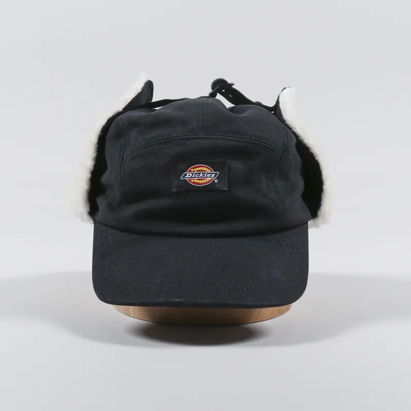 Dickies Duck Canvas King Cove Cap Black-2