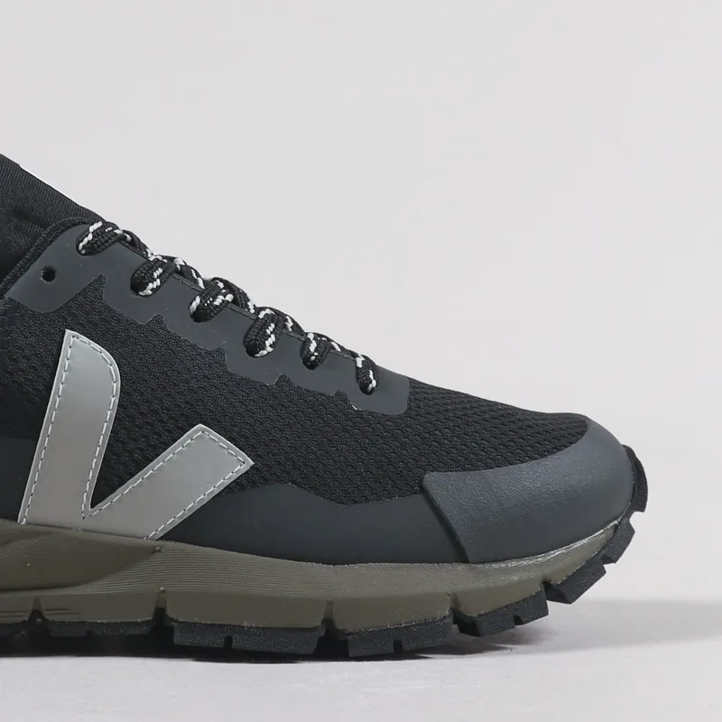 Veja Womens Dekkan Alveomesh Shoes Black Oxford Grey Tonic-6