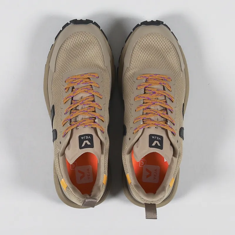 Veja Womens Dekkan Alveomesh Shoes Dune Black-1