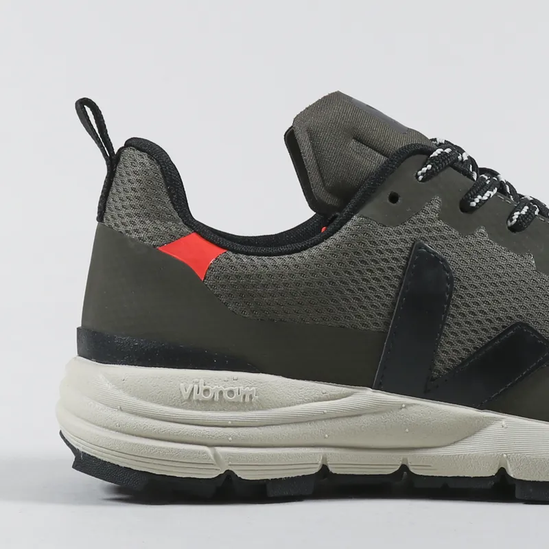 Veja Womens Dekkan Alveomesh Shoes Kaki Black-5