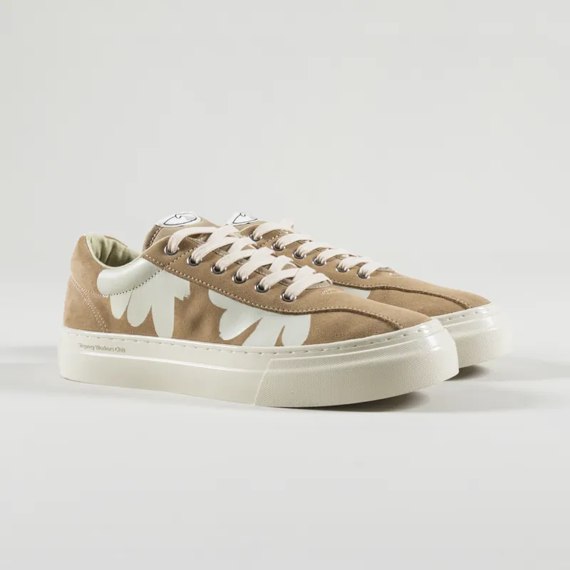 Stepney Workers Club Dellow Shoes Shroom Hands Suede Earth White