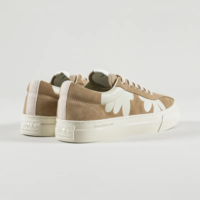 Stepney Workers Club Dellow Shoes Shroom Hands Suede Earth White-3