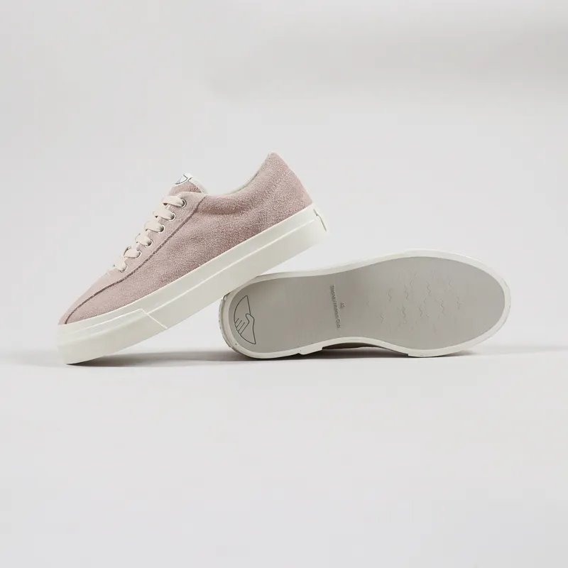 Stepney Workers Club Dellow Hairy Suede Shoes Pink-1