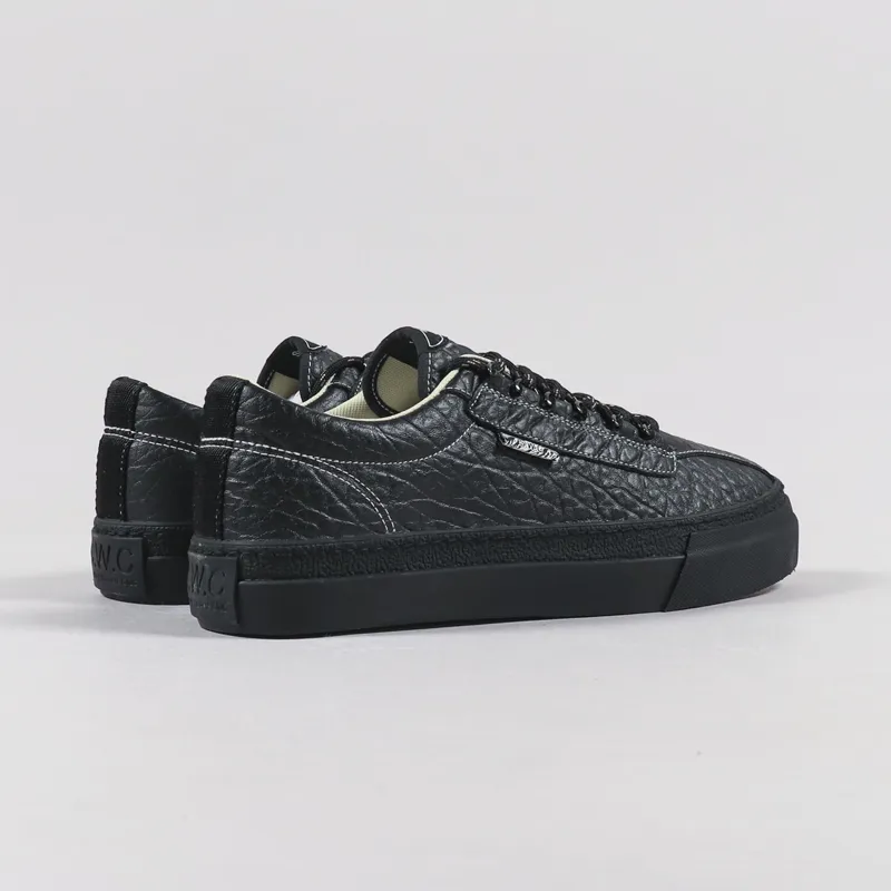 Stepney Workers Club Dellow Shoes Ramble Tumbled Black-2
