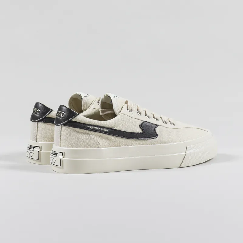 Stepney Workers Club Dellow S-Strike Shoes Canvas Ecru Black-3