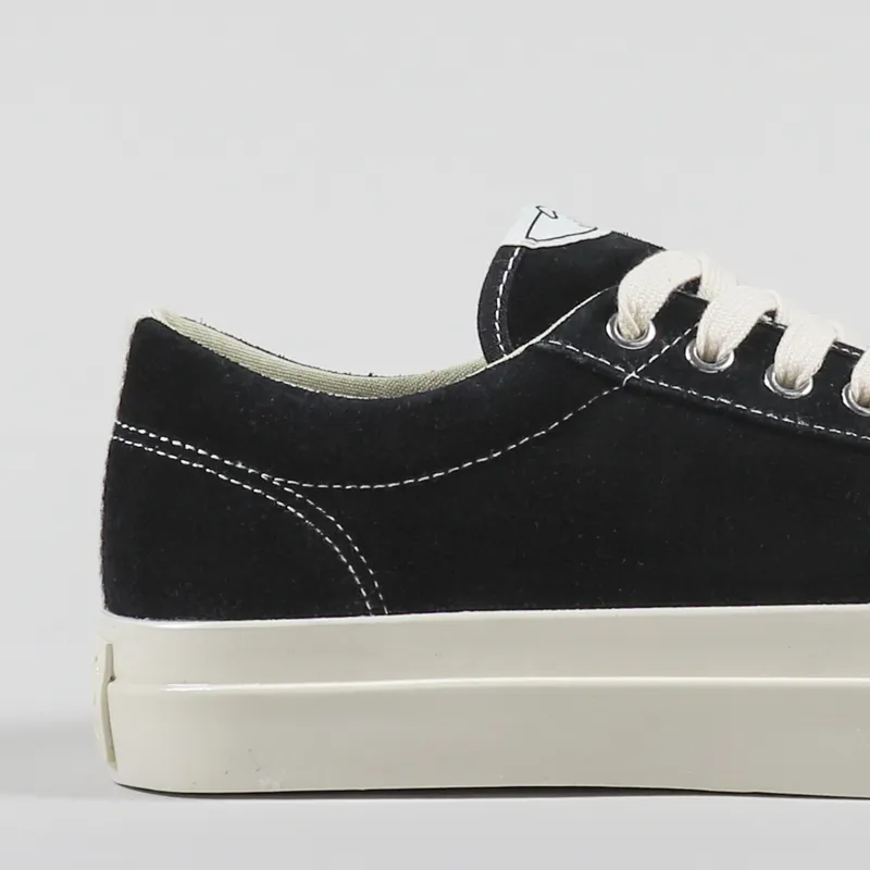 Stepney Workers Club Dellow Shoes Suede Black Ecru-5