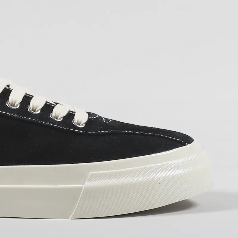 Stepney Workers Club Dellow Shoes Suede Black Ecru-6