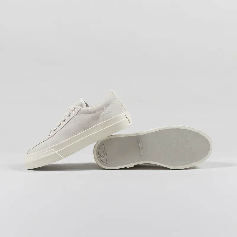 Stepney Workers Club Dellow Shoes Suede Ecru-1