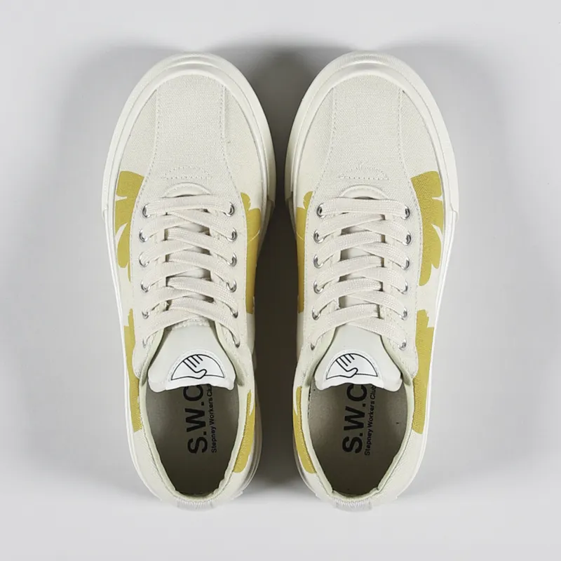 Stepney Workers Club Womens Dellow Shoes Shroom Hands Ecru Honey II-1