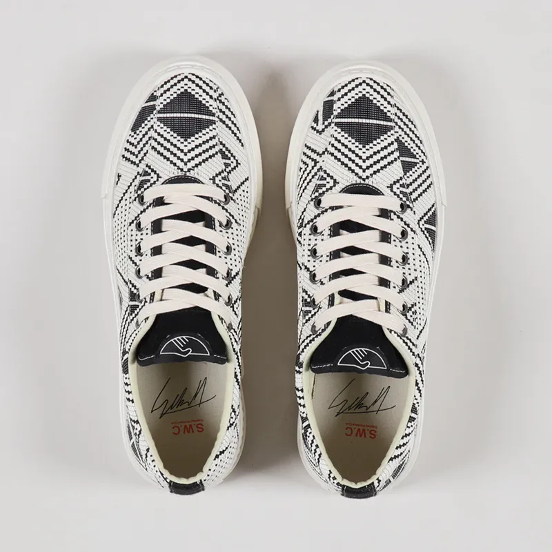 Stepney Workers Club Dellow Trophy Amalsi Woven Shoes Ecru-3