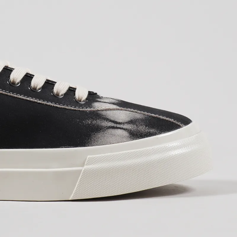 Stepney Workers Club Dellow Trophy Tie-Dye Suede Shoes Black-6