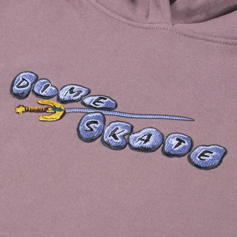 Dime MTL Skate Hoodie Twilight Mauve-4