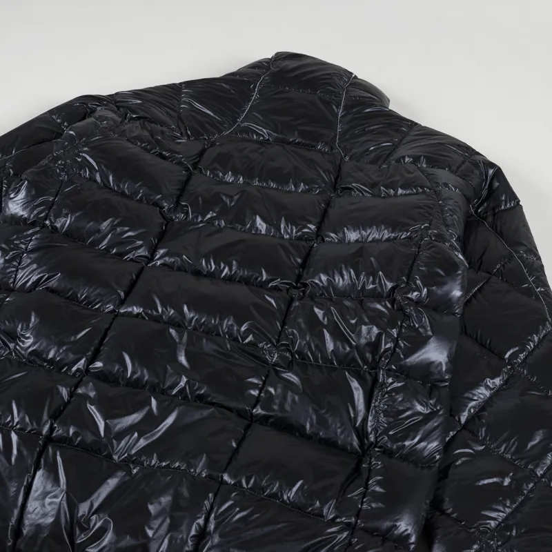 And Wander Diamond Stitch Packable Down Jacket Black-5