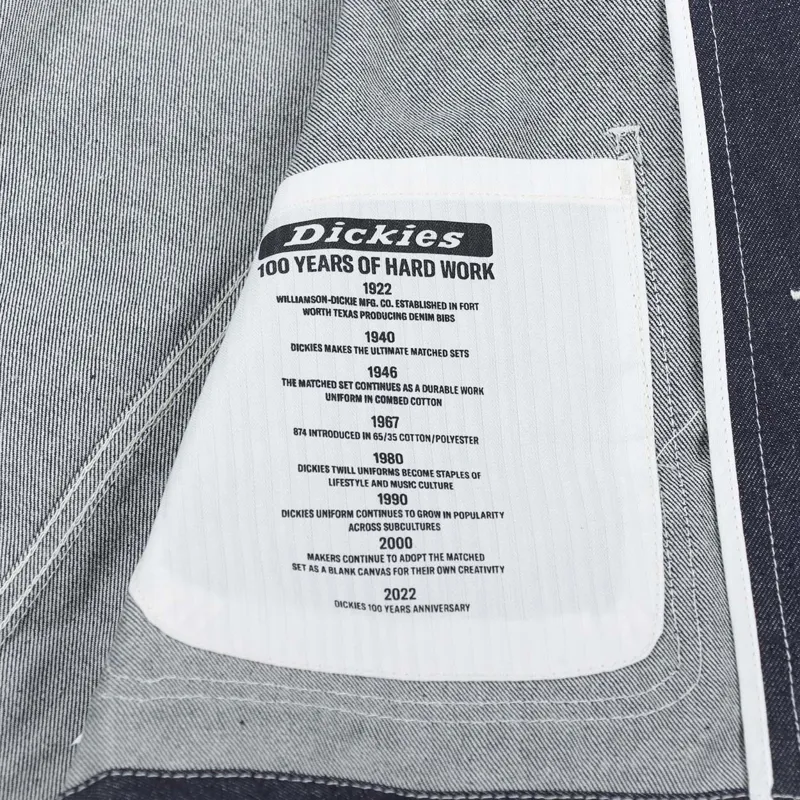Dickies Denim 100 Chore Coat Raw-10