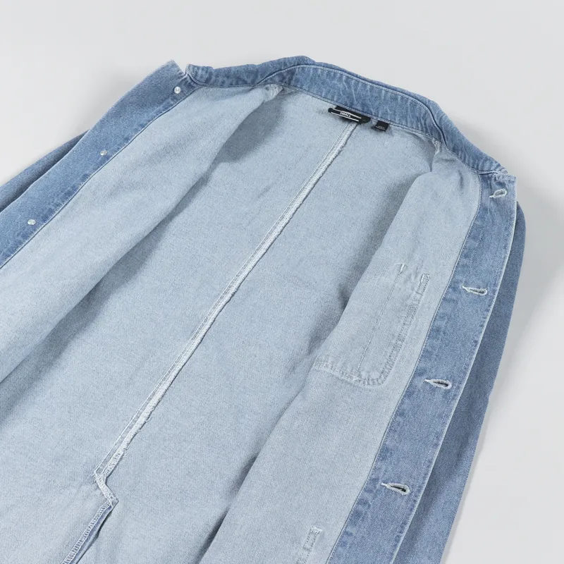 Dickies Denim Chore Coat Light Wash-4