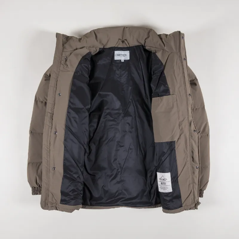 Carhartt WIP Danville Down Jacket Barista Black-4