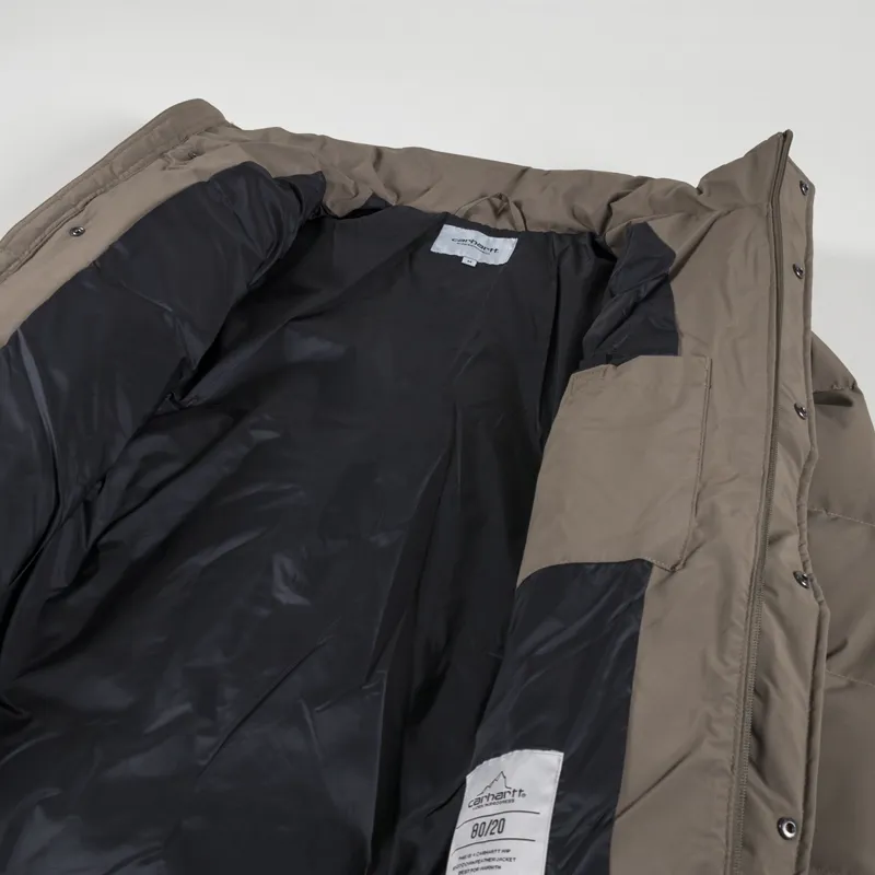 Carhartt WIP Danville Down Jacket Barista Black-5