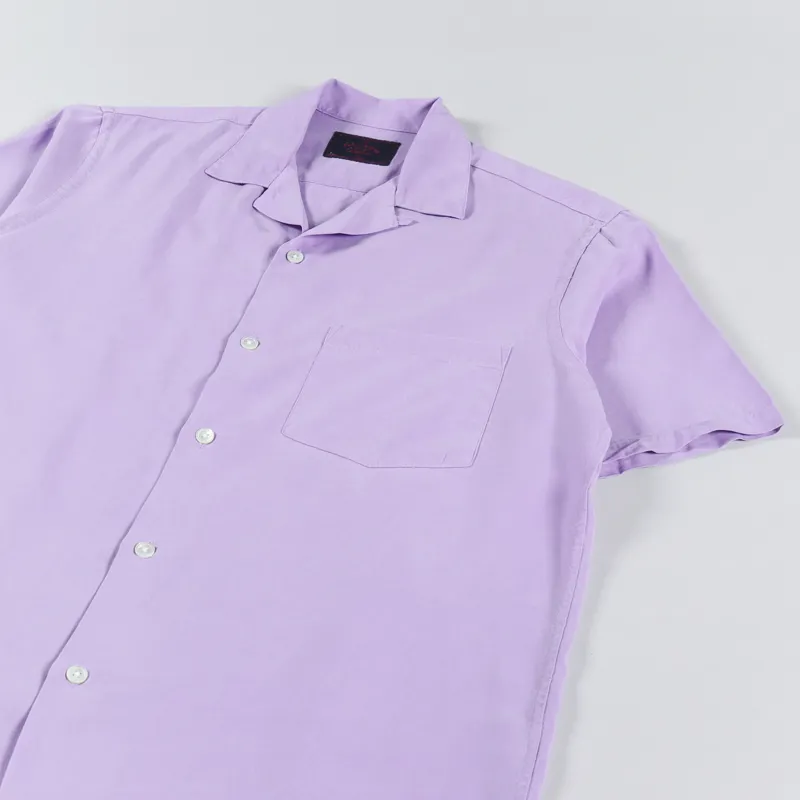 Portuguese Flannel Dogtown Shirt Lavender-1