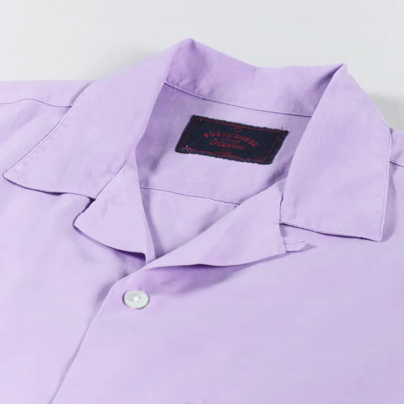 Portuguese Flannel Dogtown Shirt Lavender-4