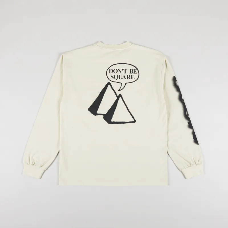 Aries Don't Be A Long Sleeve T Shirt Seedpearl