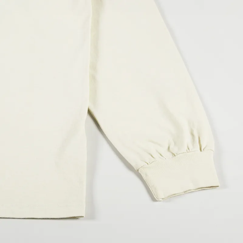 Aries Don't Be A Long Sleeve T Shirt Seedpearl-6